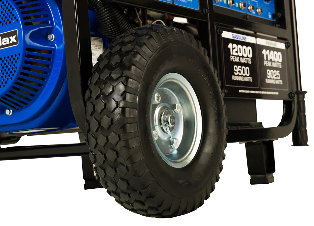 DuroMax XP13000HX 13,000W Dual Fuel Portable Generator with CO Alert